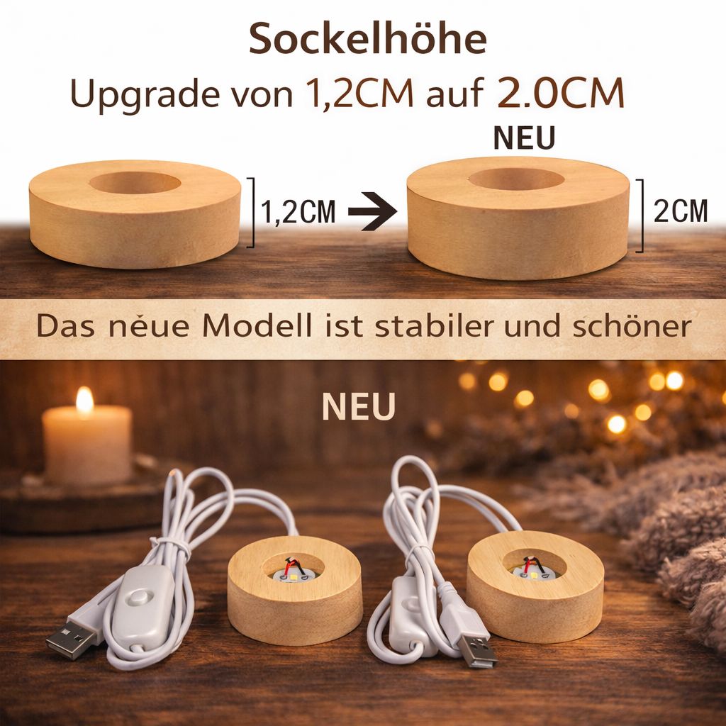 NebulaGlow Nachtlicht