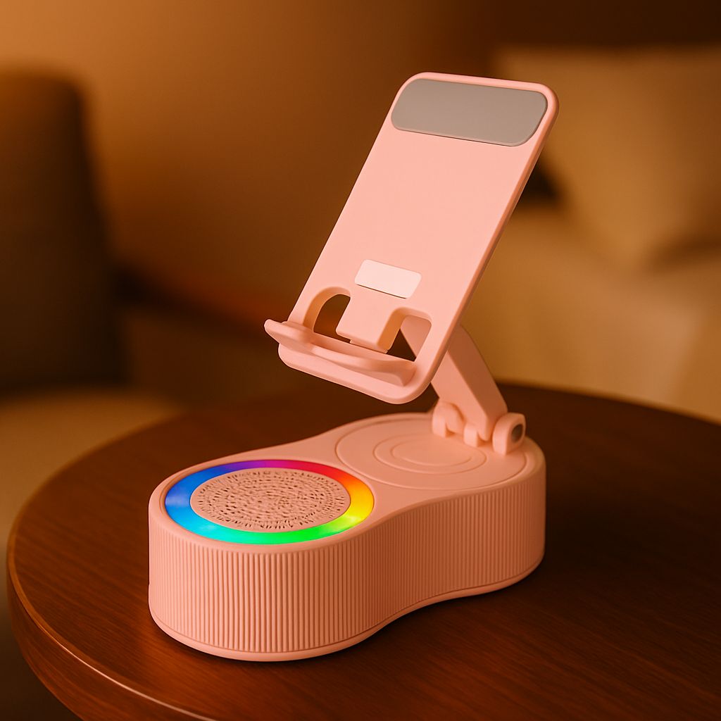 SoundVibe-Handyhalter mit Ständer und Bluetooth